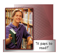 &ldquo;It pays to read!&rdquo;